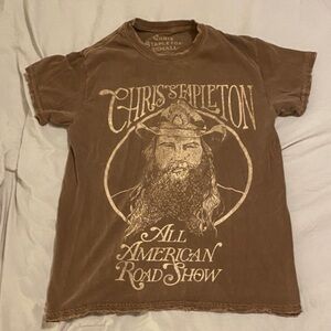 All American Road Show Brown Graphic Tee